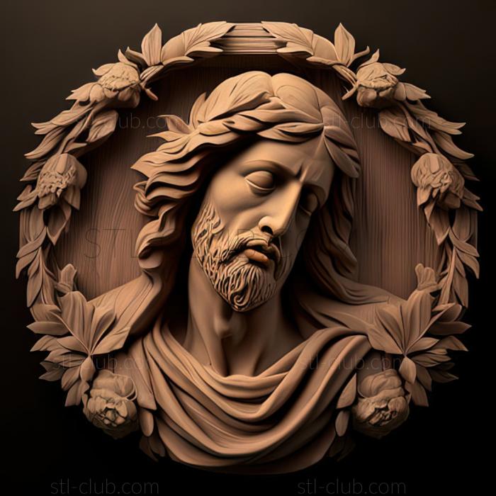 3D model st jesus (STL)